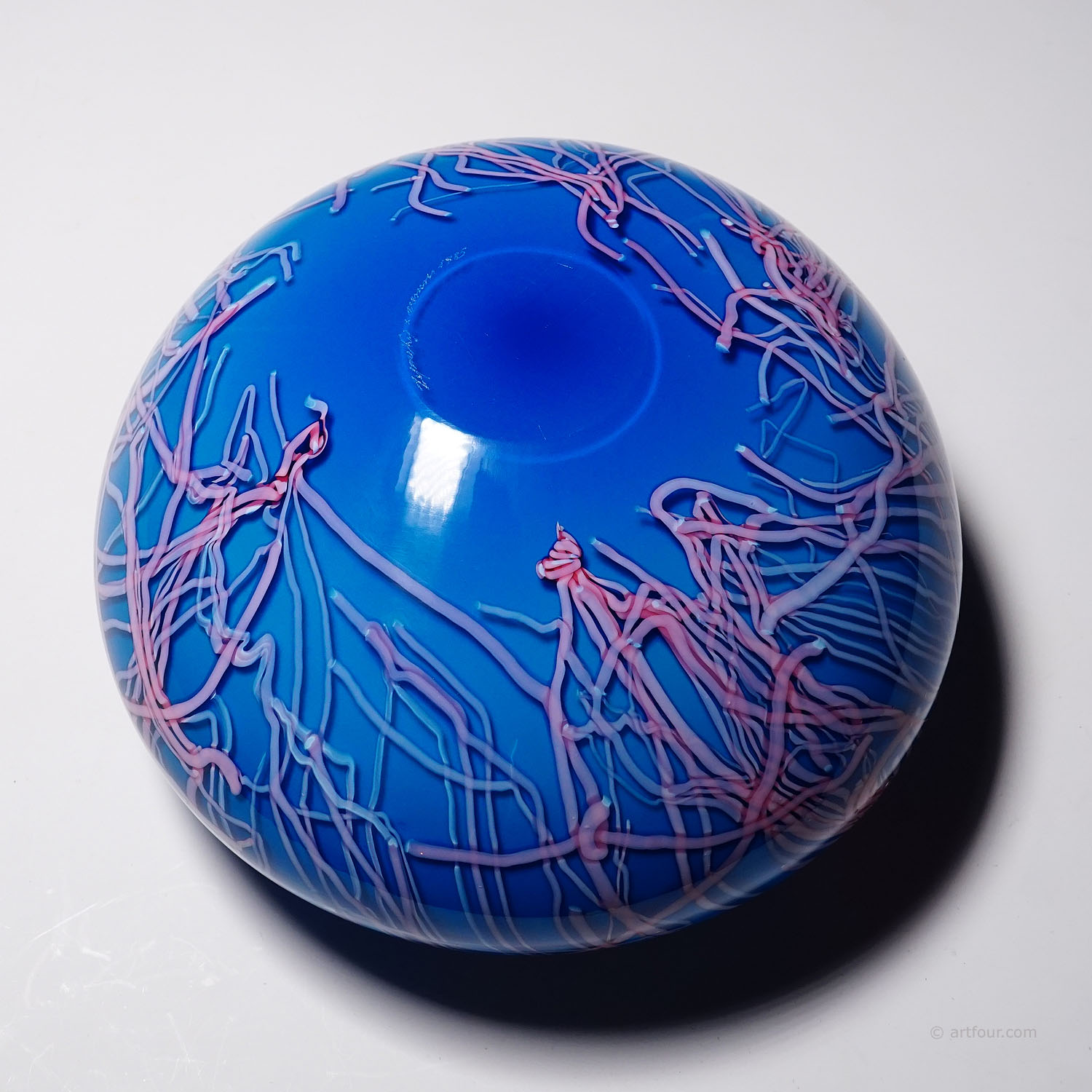 Toots Zynsky Vase 'Folto' for Venini, Murano 1985