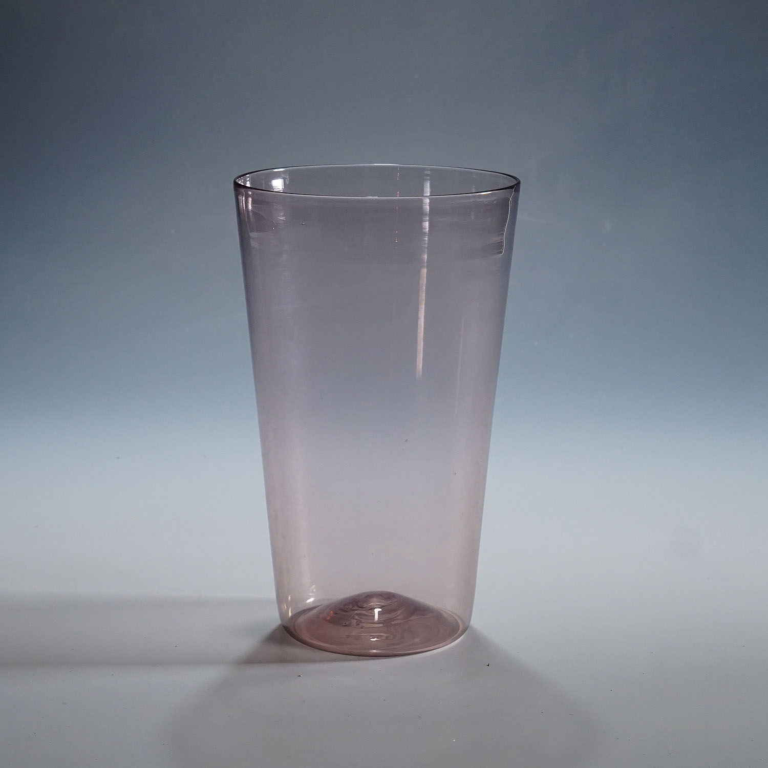 Vetro Soffiato Glass Vase by Vittorio Zecchin for MVM Cappelin 1920s