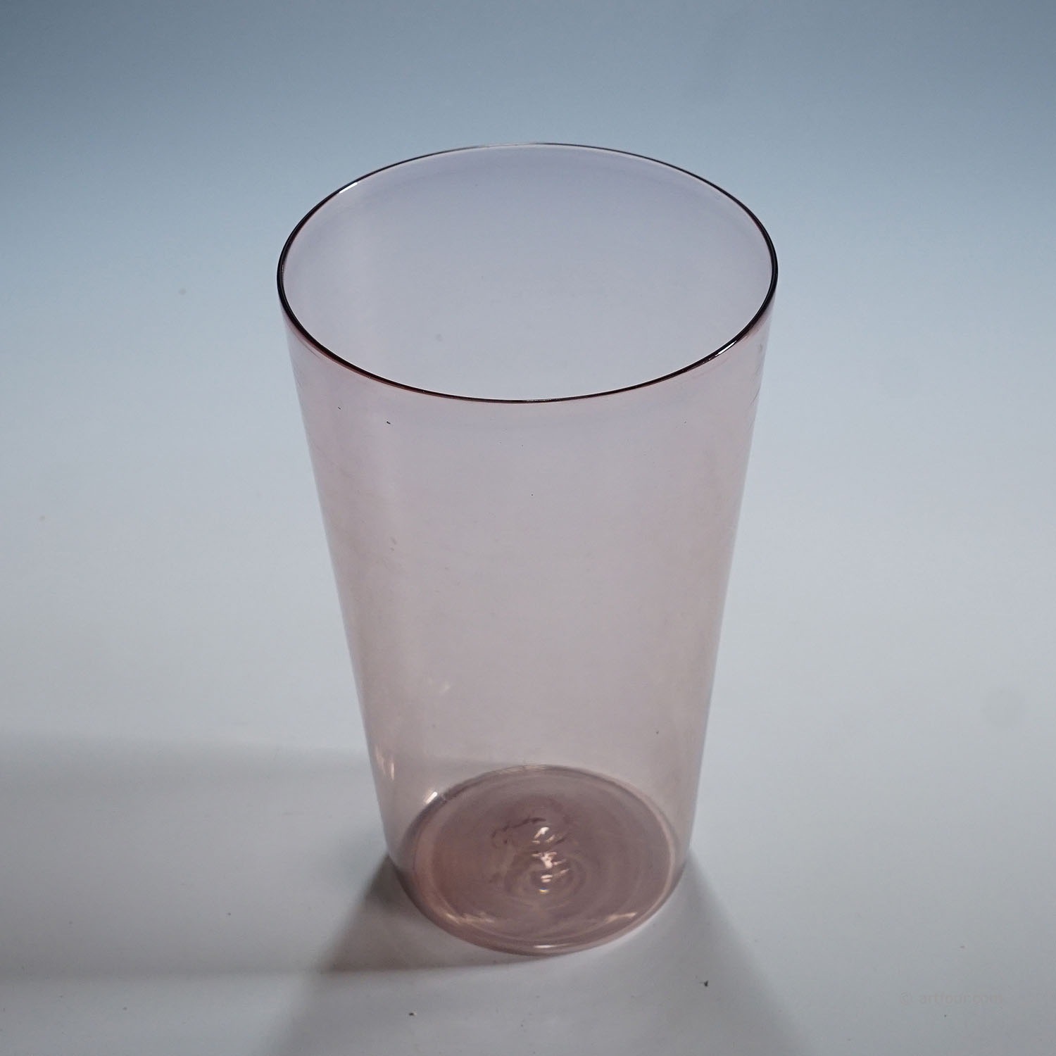 Vetro Soffiato Glass Vase by Vittorio Zecchin for MVM Cappelin 1920s