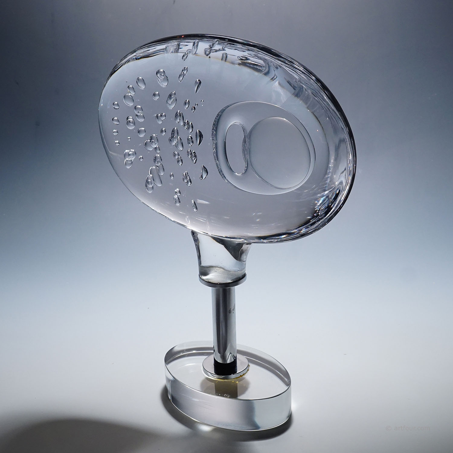 Art Glass Sculpture by Pino Signoretto, Murano