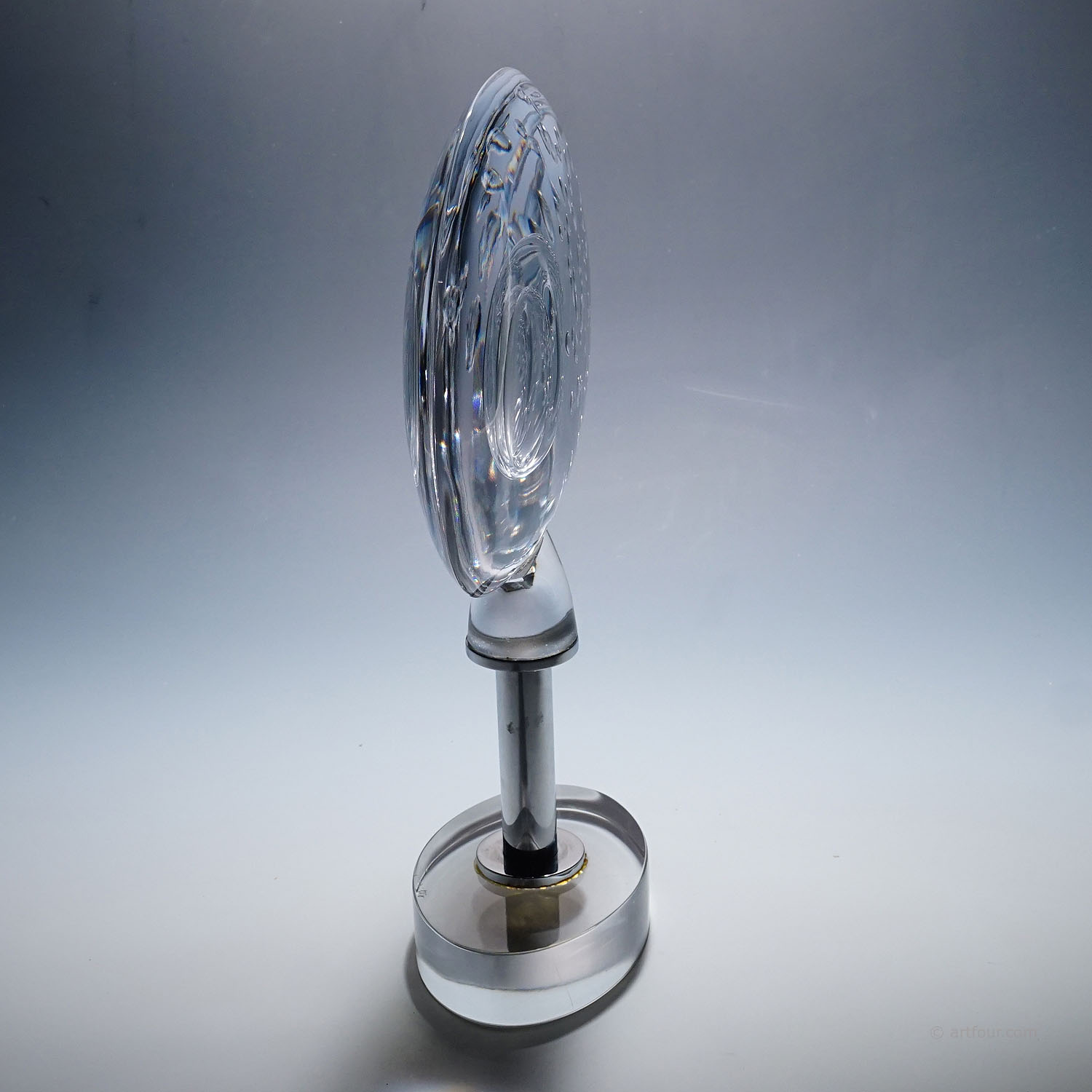 Art Glass Sculpture by Pino Signoretto, Murano