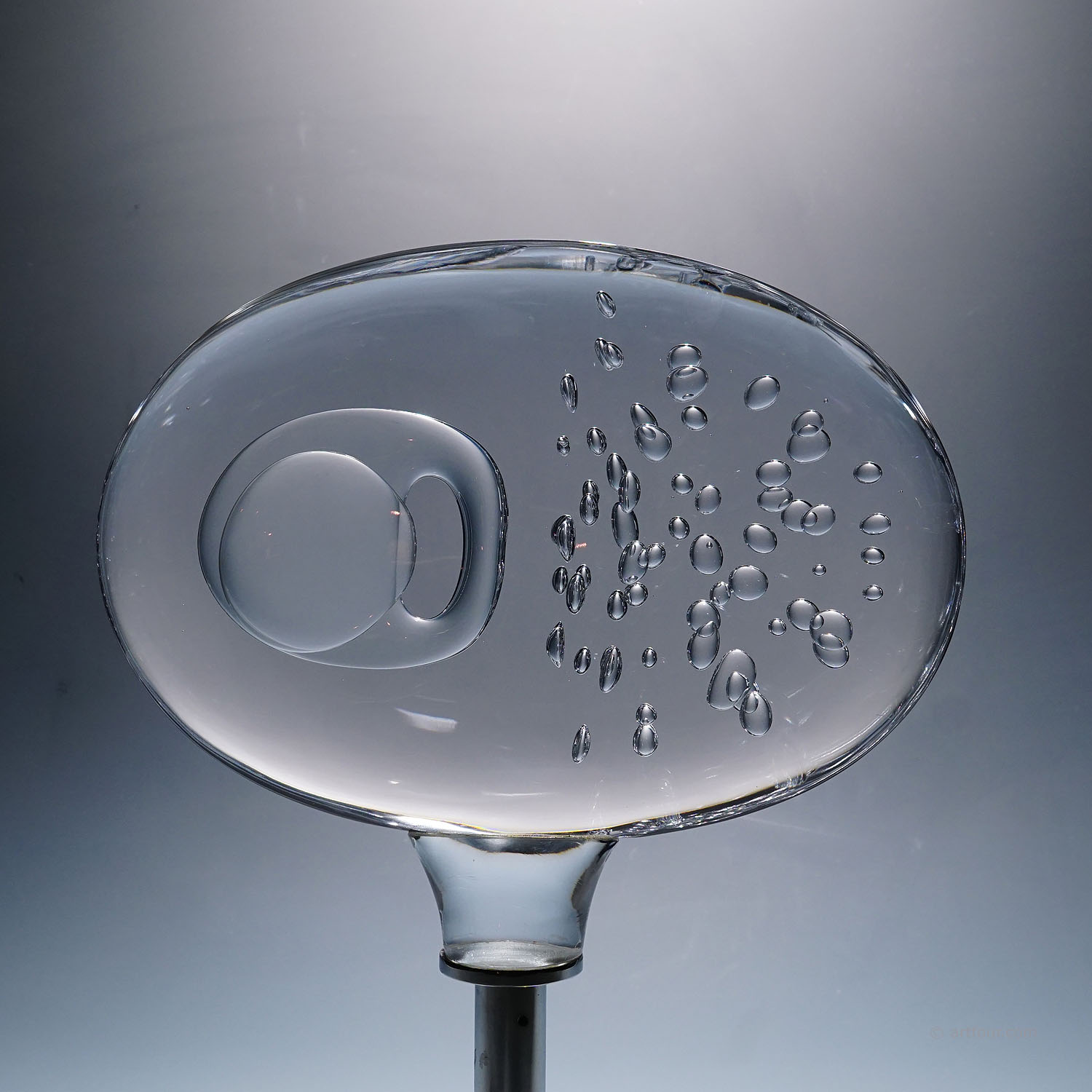 Art Glass Sculpture by Pino Signoretto, Murano