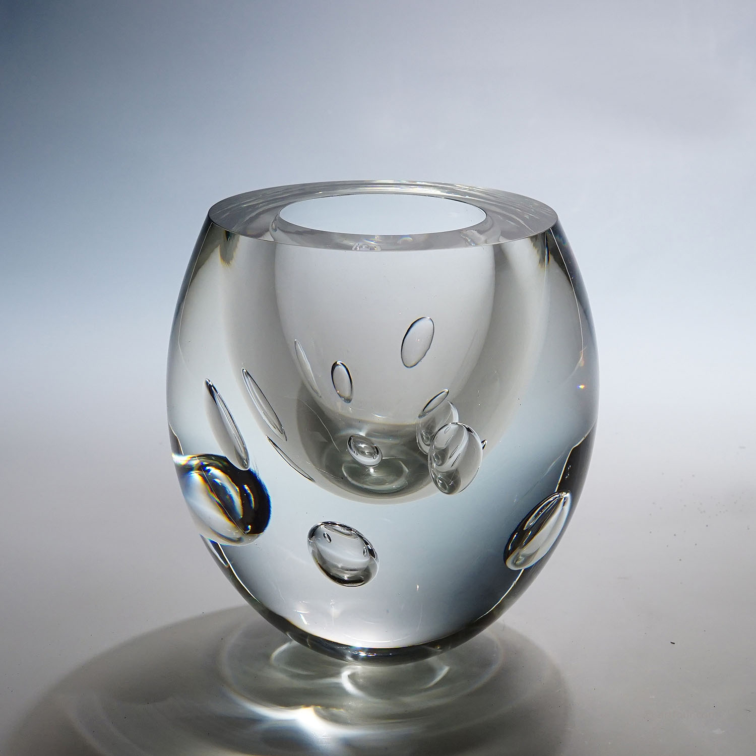 Vintage Vase 'Claritas' by Timo Sarpaneva for Iittala 1988