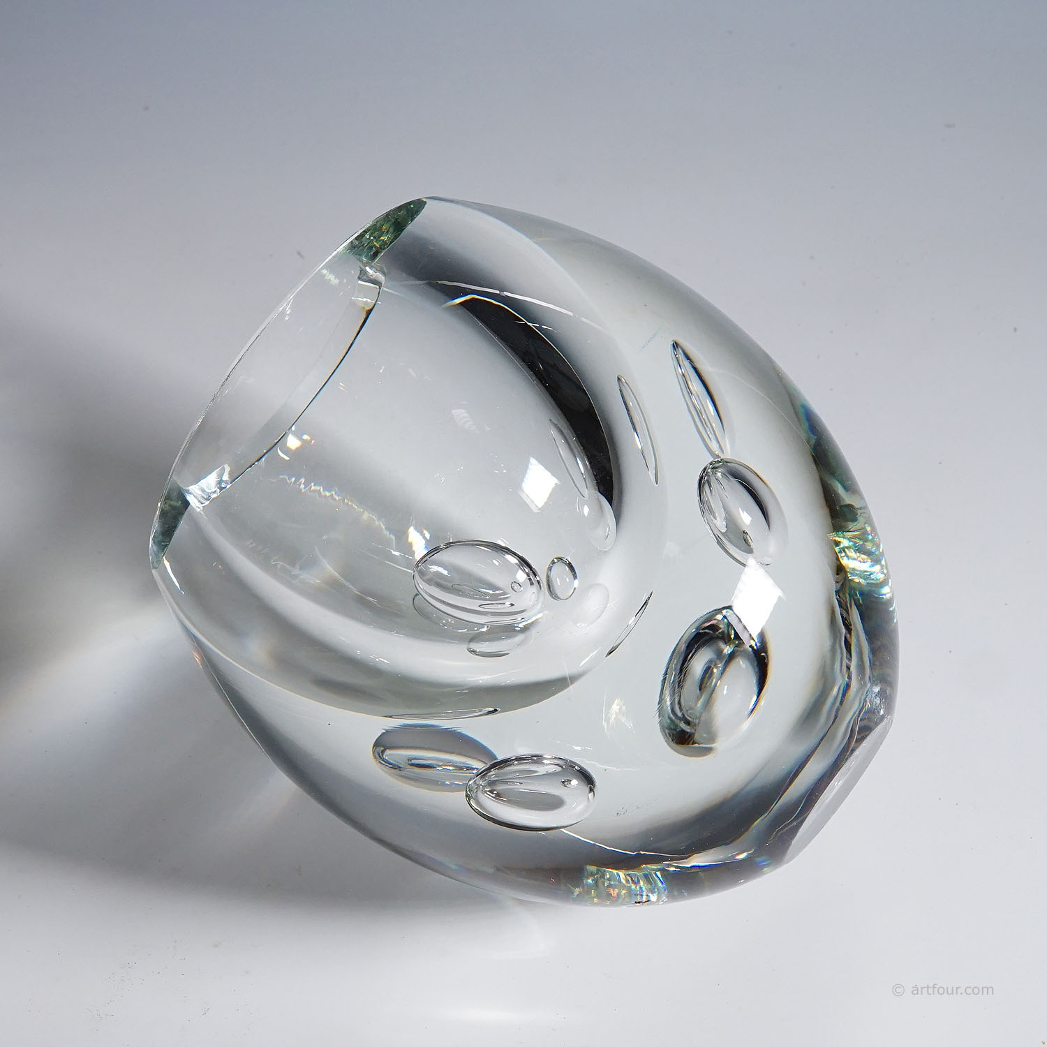 Vintage Vase 'Claritas' by Timo Sarpaneva for Iittala 1988