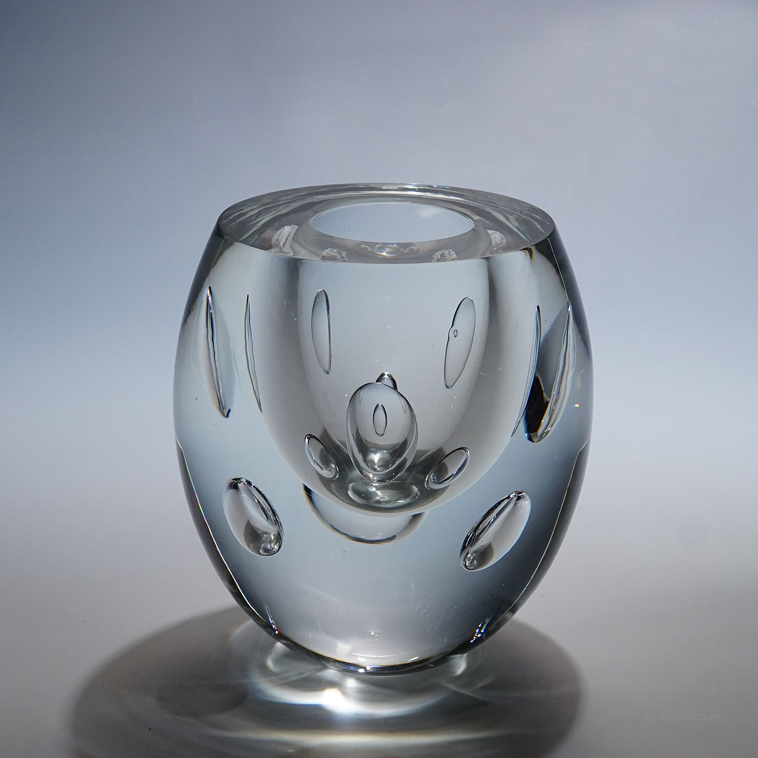 Vintage Vase 'Claritas' by Timo Sarpaneva for Iittala 1989