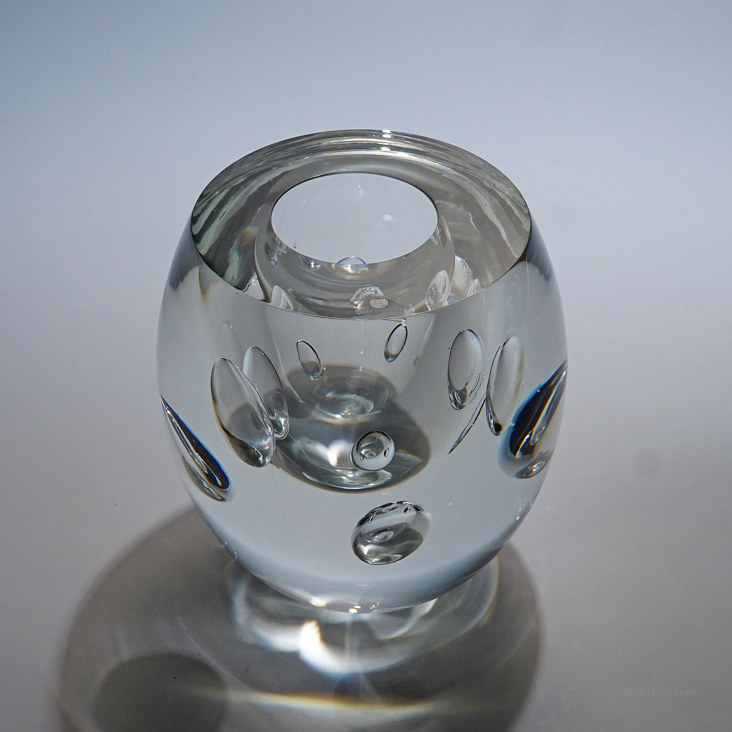 Vintage Vase 'Claritas' by Timo Sarpaneva for Iittala 1989