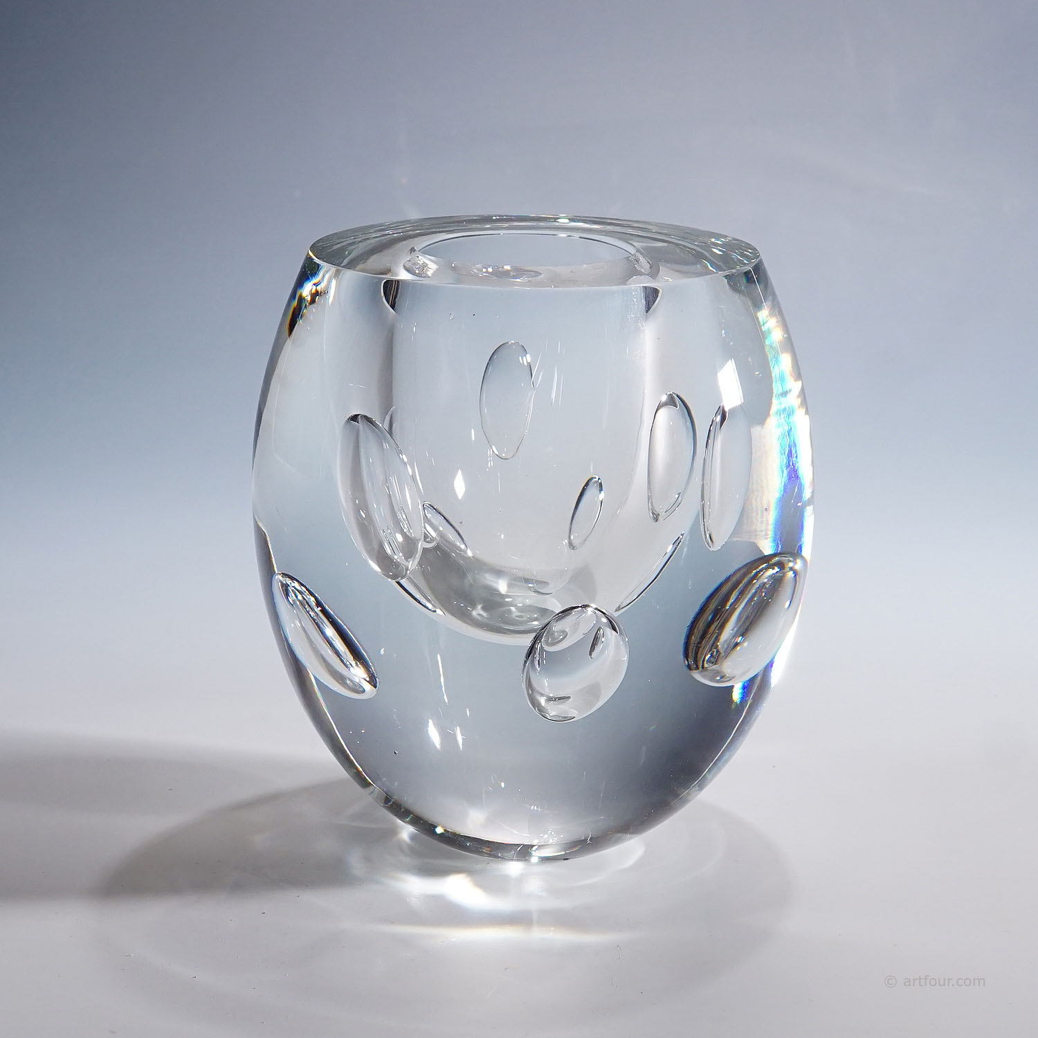 Vintage Vase 'Claritas' by Timo Sarpaneva for Iittala 1989