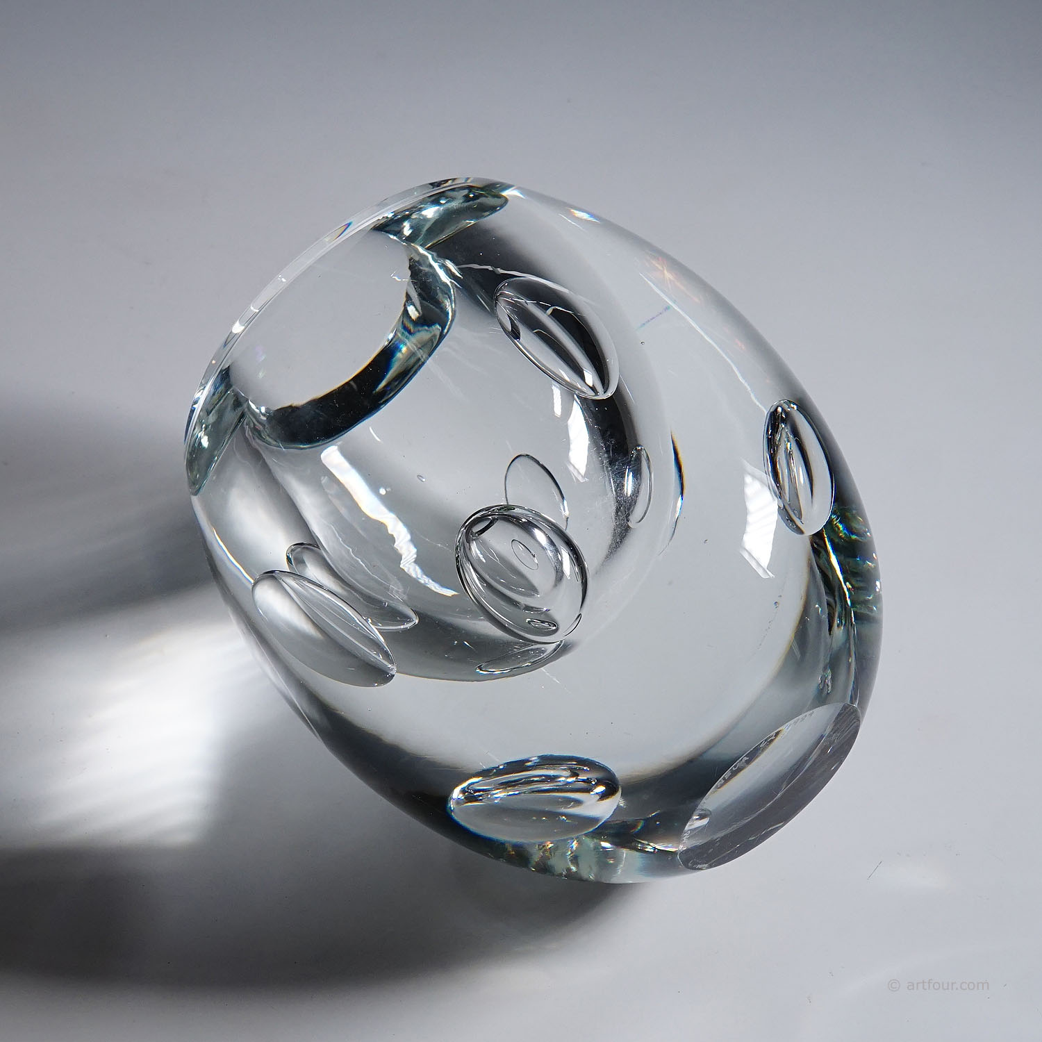 Vintage Vase 'Claritas' by Timo Sarpaneva for Iittala 1989