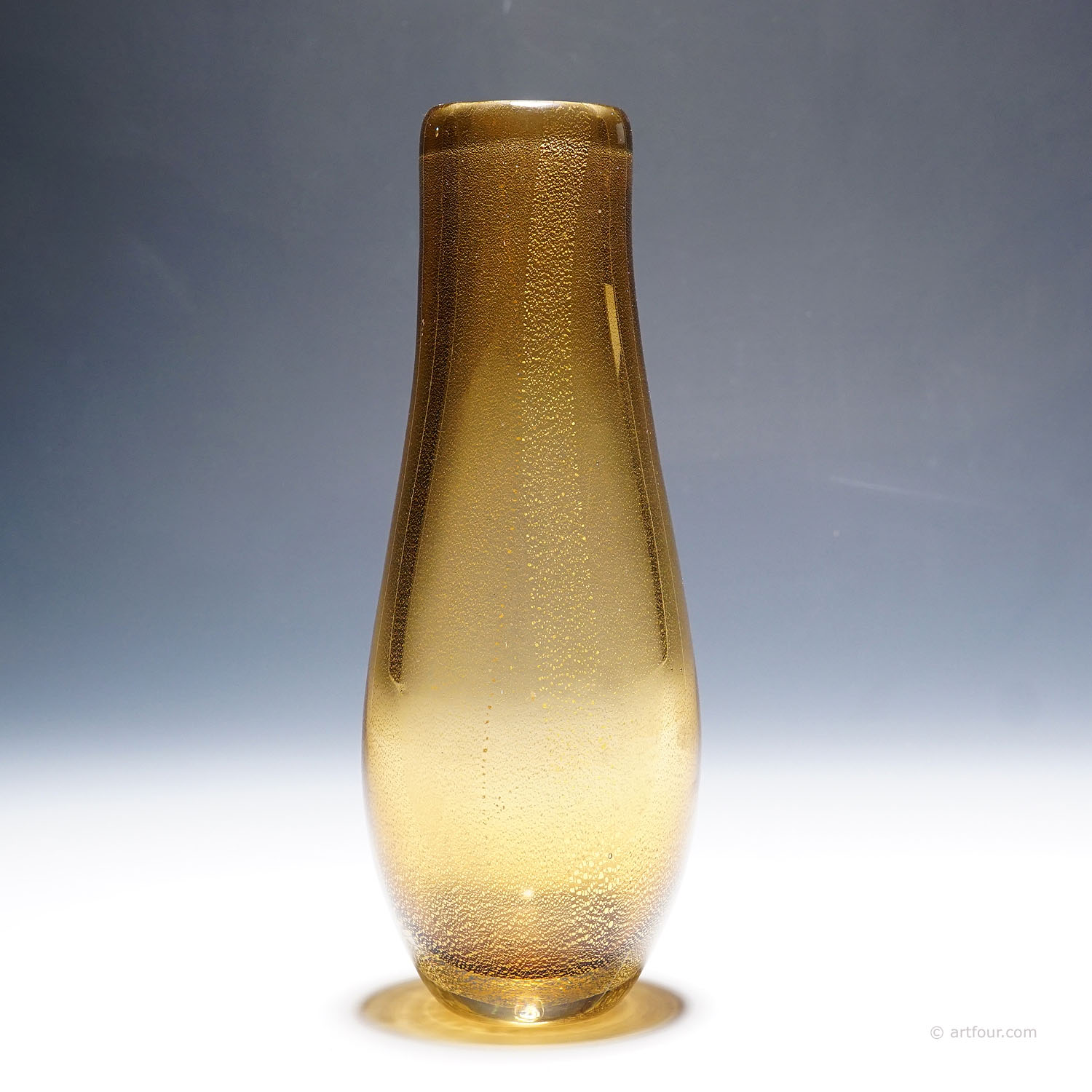 Vintage Murano 'Polveri' Vase Vetreria Archimede Seguso ca. 1950s