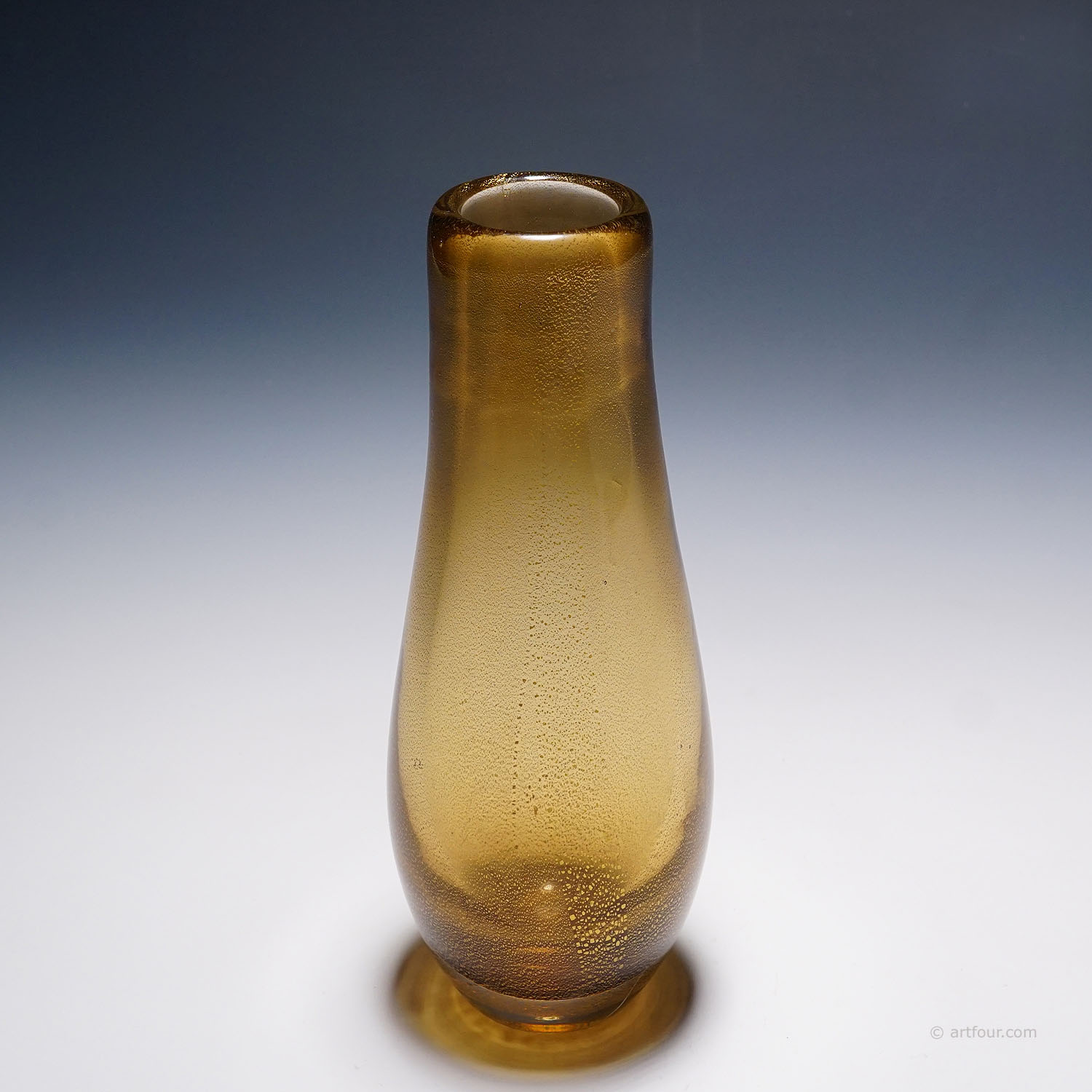 Vintage Murano 'Polveri' Vase Vetreria Archimede Seguso ca. 1950s