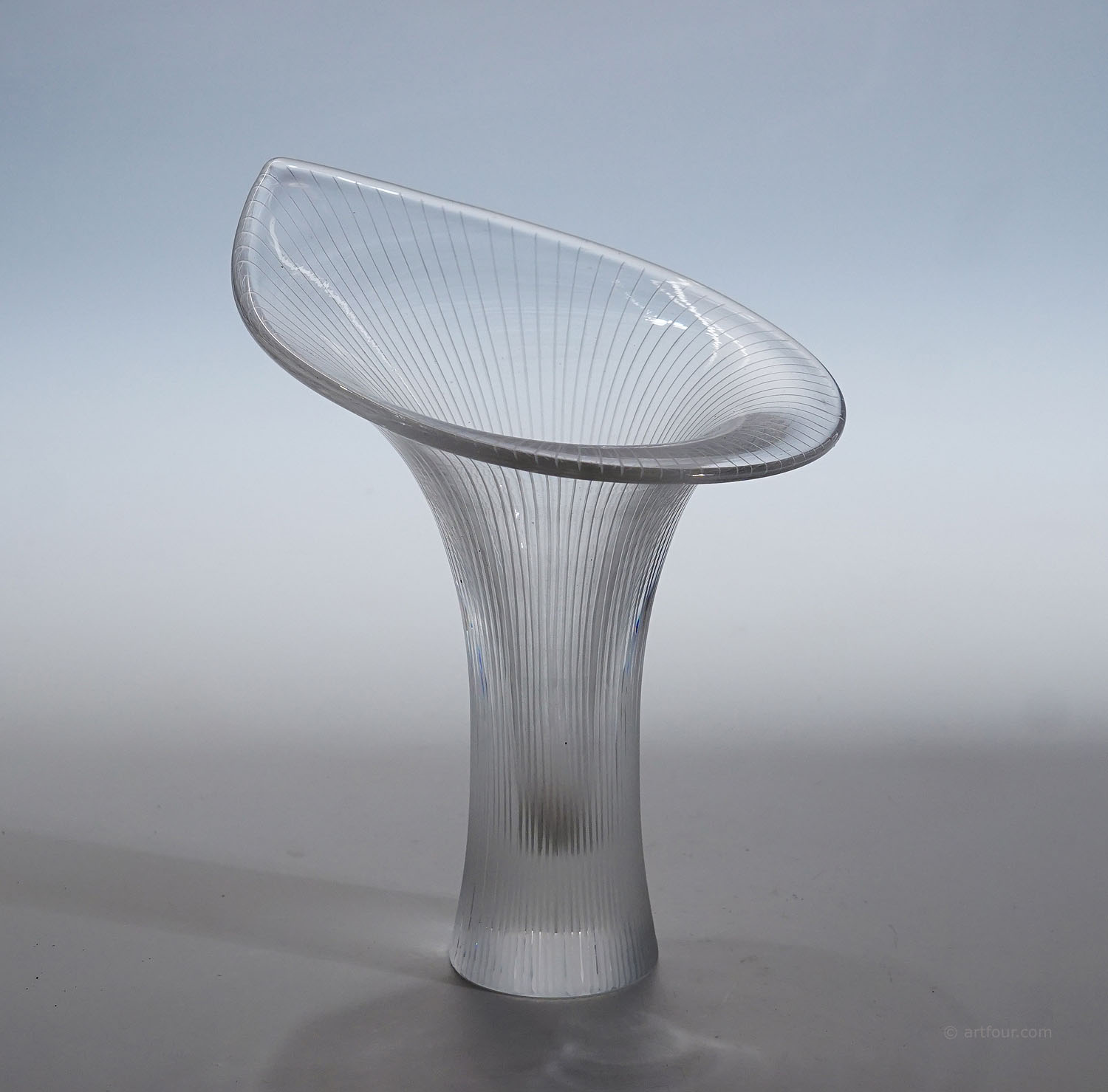 Kantarelli Art Glass Vase by Tapio Wirkkala for Iittala 1951