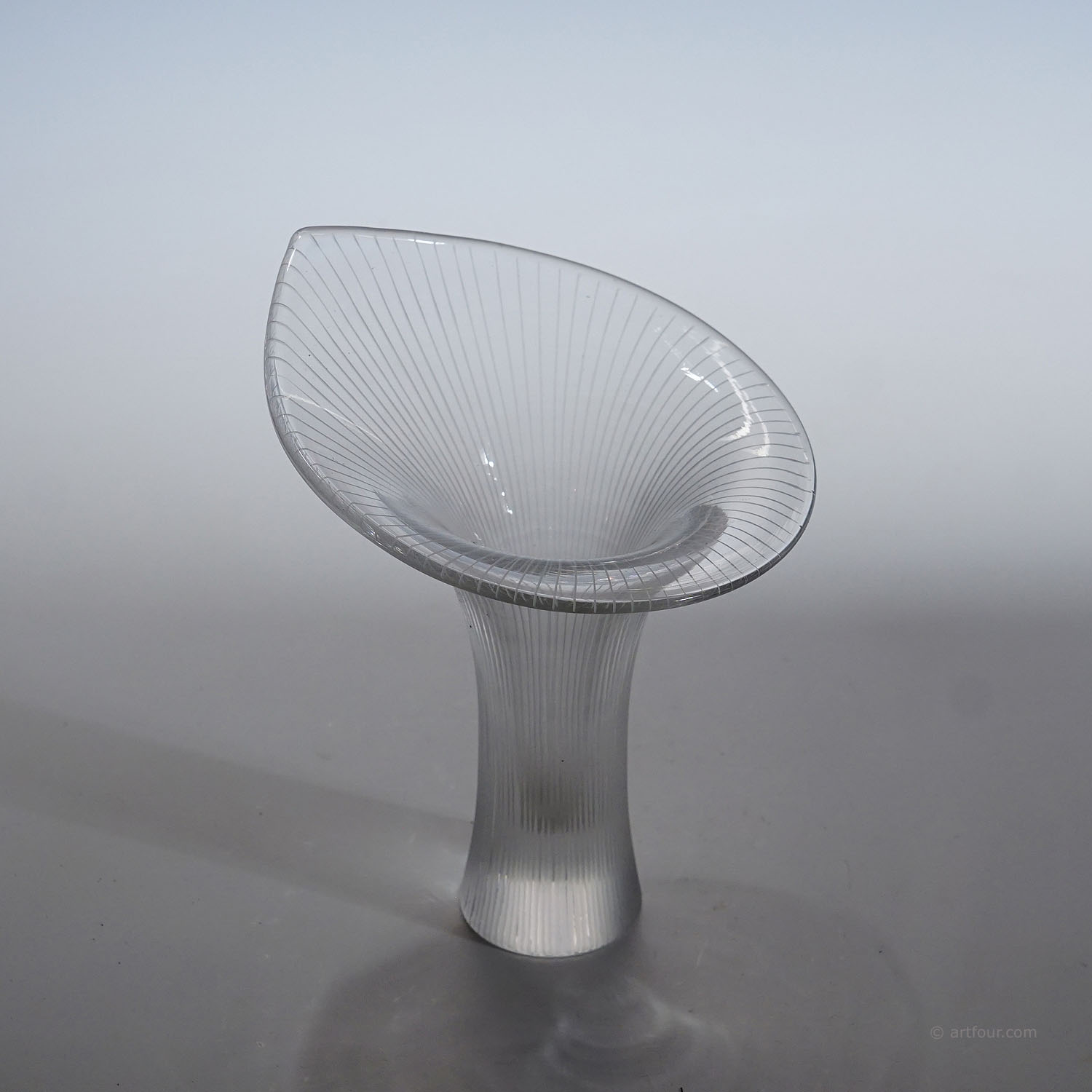 Kantarelli Art Glass Vase by Tapio Wirkkala for Iittala 1951