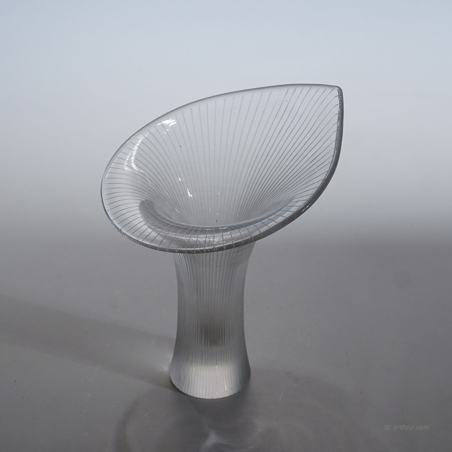 Kantarelli Art Glass Vase by Tapio Wirkkala for Iittala 1951
