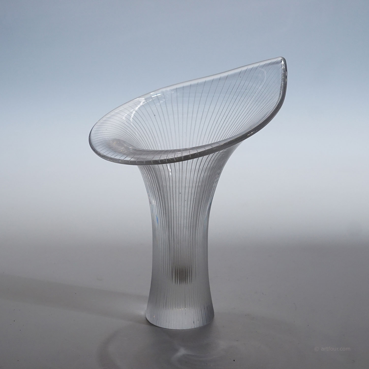 Kantarelli Art Glass Vase by Tapio Wirkkala for Iittala 1951