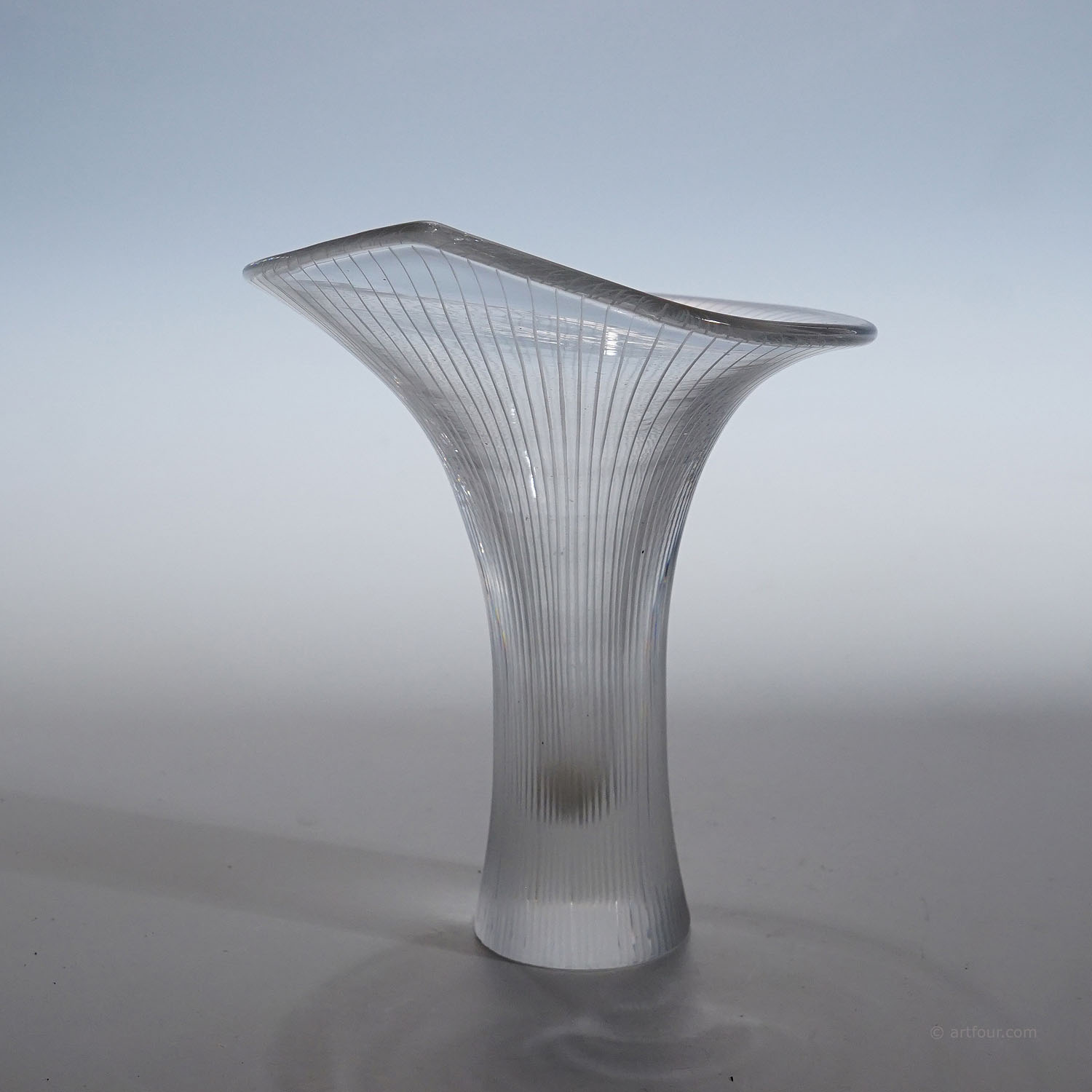 Kantarelli Art Glass Vase by Tapio Wirkkala for Iittala 1951
