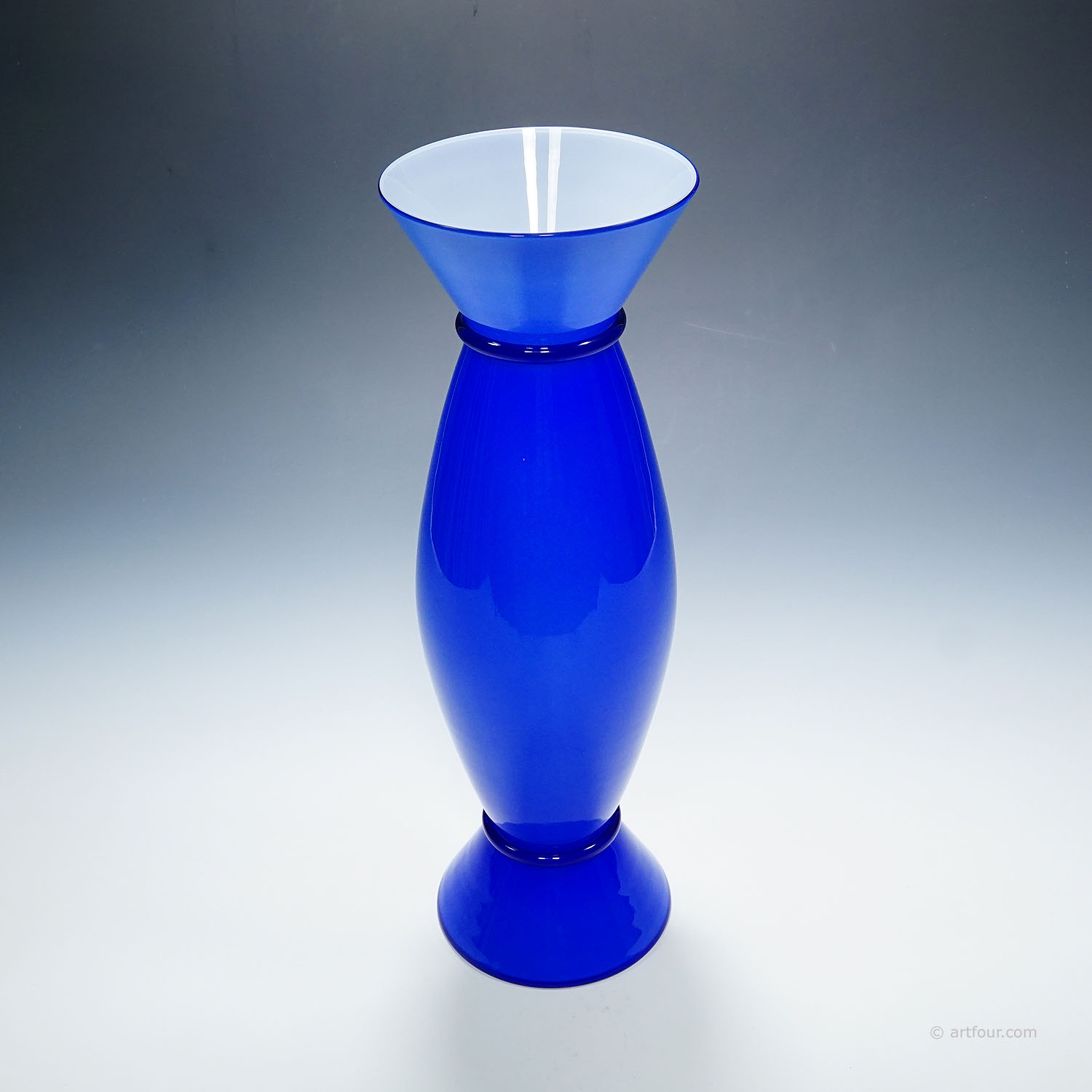 Vintage Acco Vase by Alessandro Mendini for Venini, Murano 1992