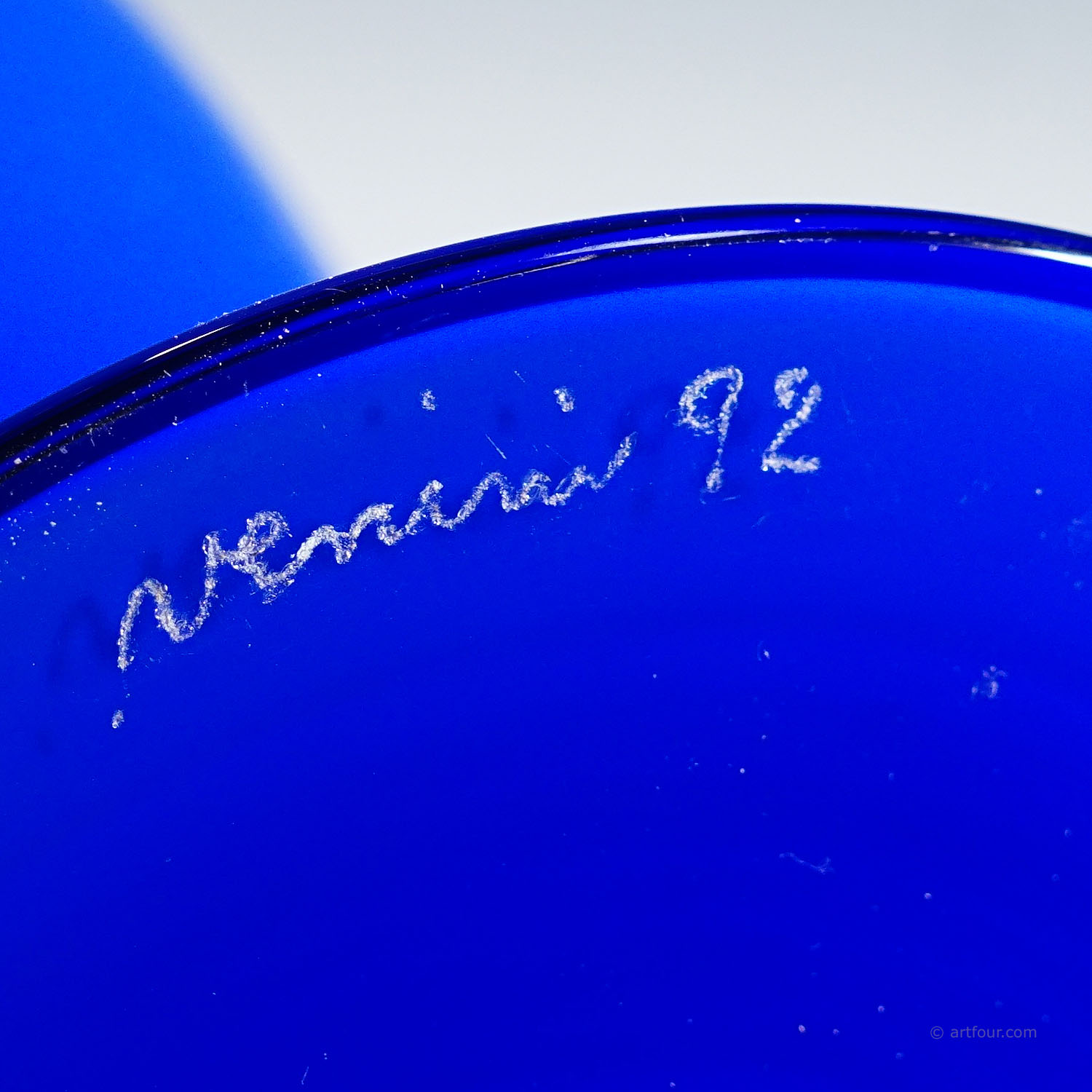Vintage Acco Vase by Alessandro Mendini for Venini, Murano 1992