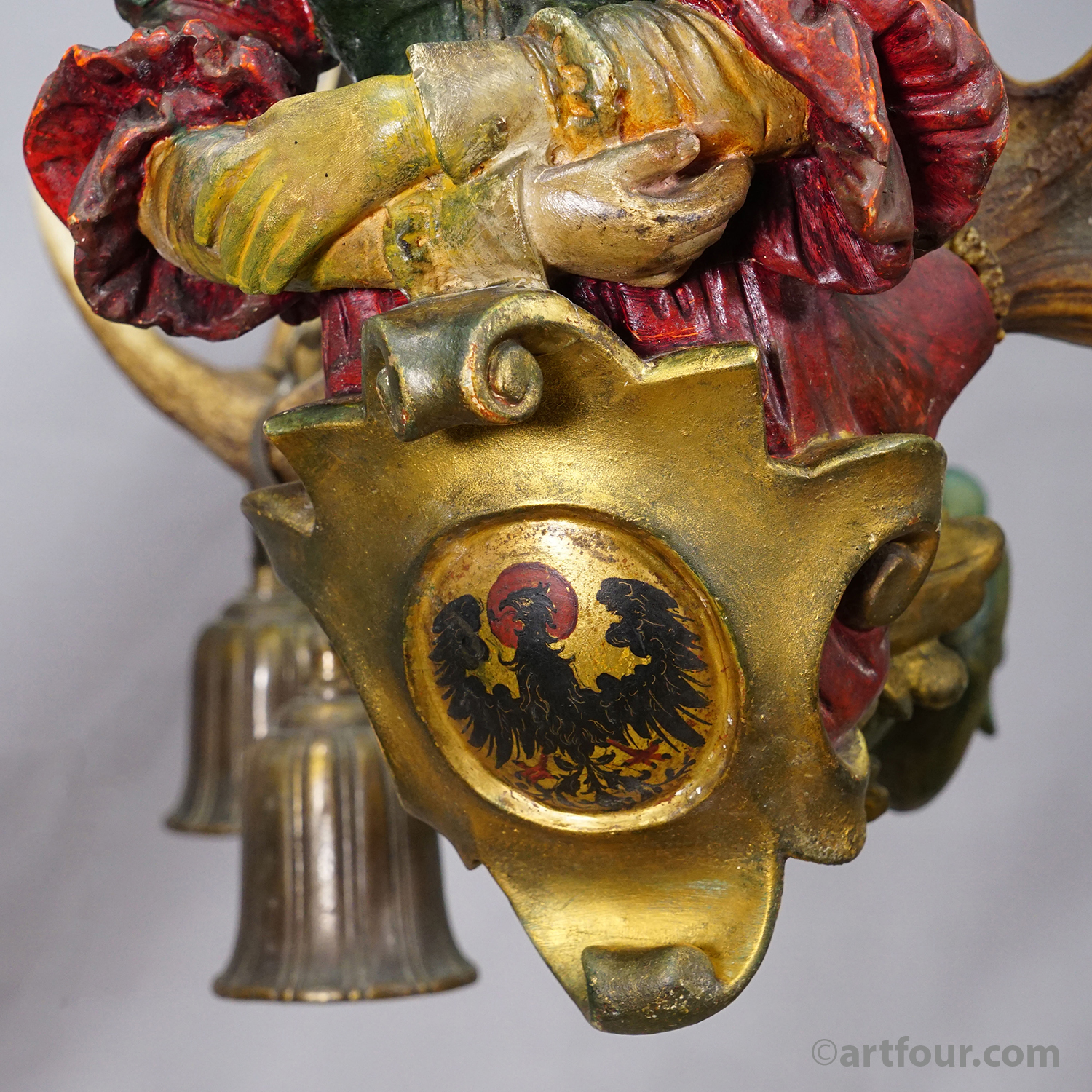 Antique Lusterweibchen of a Patrician Lady, Germany 1900