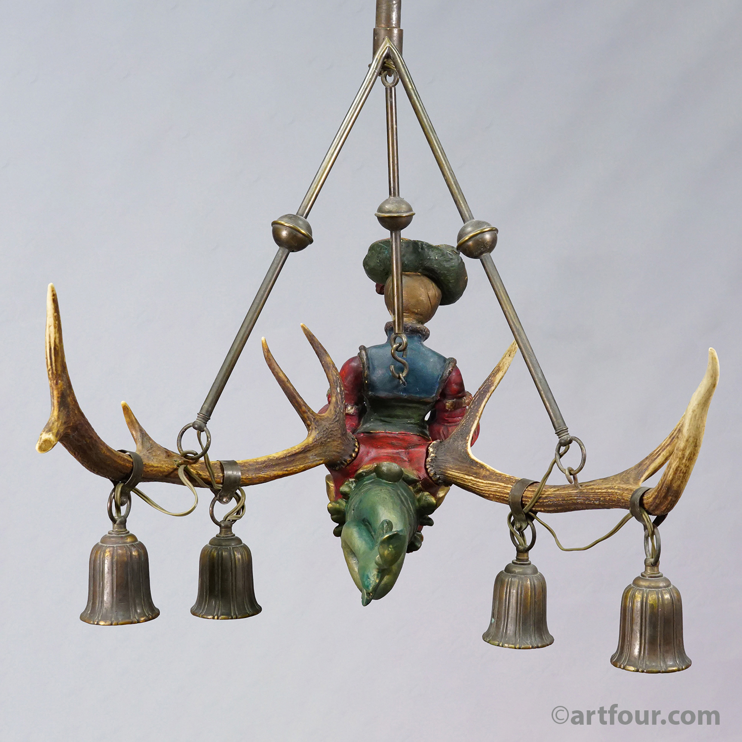 Antique Lusterweibchen of a Patrician Lady, Germany 1900