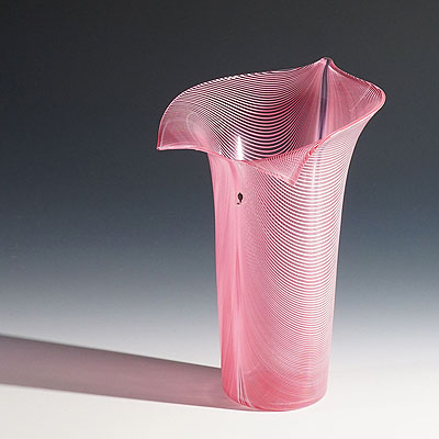 image of Tyra Lundgren Vase 'Calla' for Venini