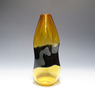 Large Incalmo Murano Art Glass Vase by V. Nason & C. ca. 1990s.