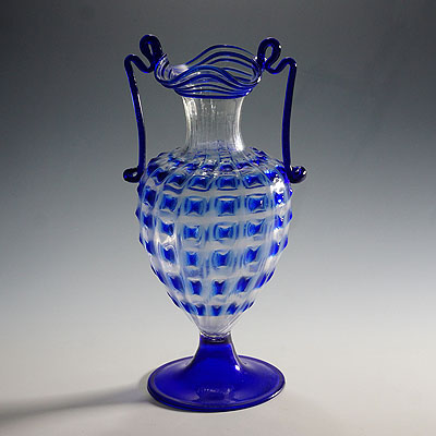 Large Fratelli Toso Amphora Vase ca. 1930.