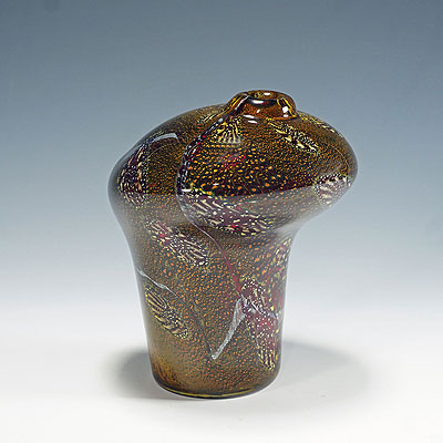 Art Glass Vase "Yokohama" by Aldo Nason Murano 1960s.