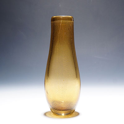 Vintage Murano 'Polveri' Vase  Vetreria Archimede Seguso ca. 1950s.