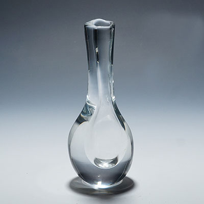 Raindrop Vase by Goeran Waerff for Kosta 1980s.
