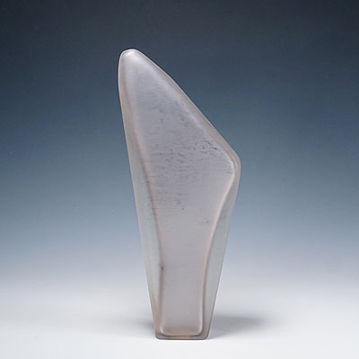 Napoleone Martinuzzi for Alfredo Barbini Art Glass Vase 1962.